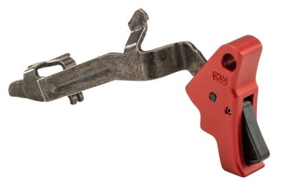 Picture of Apex Tactical 102150 Action Enhancement Red Drop-In Trigger, Compatible W/Glock Gen3-4 17/17L/19/22-27/31-39 