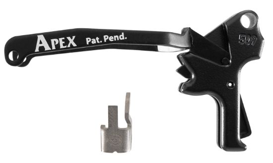 Picture of Apex Tactical 119125 Action Enhancement Kit Black Drop-In Trigger, Fits Fn 509 