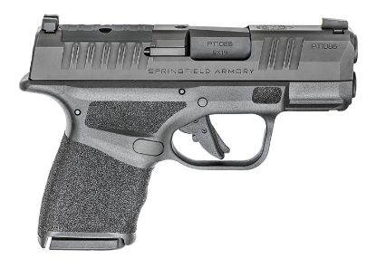 Picture of Springfield Armory Hc9319bosp Hellcat Osp Micro-Compact 9Mm Luger 11+1, 3" Black Melonite Hammer Forged Barrel, Black Melonite Optic Ready/Serrated Steel Slide, Adaptive Textured Grip 