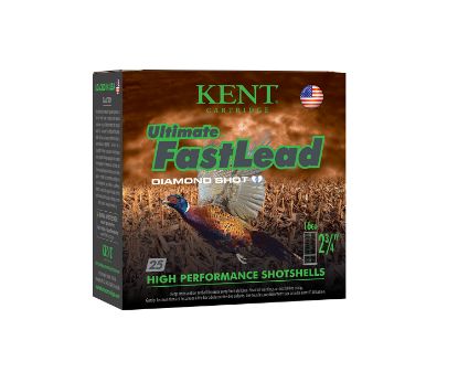 Picture of Kent Cartridge K162ufl285 Ultimate Fast Lead 16 Gauge 2.75" 1 Oz 5 Shot 25 Per Box/ 10 Case 