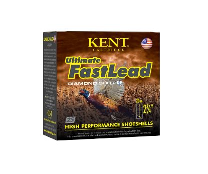 Picture of Kent Cartridge K202ufl286 Ultimate Fast Lead 20 Gauge 2.75" 1 Oz 6 Shot 25 Per Box/ 10 Case 