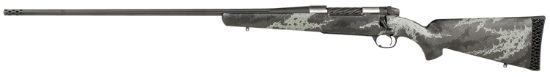 Picture of Weatherby Mbt01n257wl8b Mark V Backcountry Ti 257 Wthby Mag 3+1 26" Barrel, Graphite Black Cerakote Metal Finish, Gray Sponge Pattern Black Synthetic Stock Left Hand 