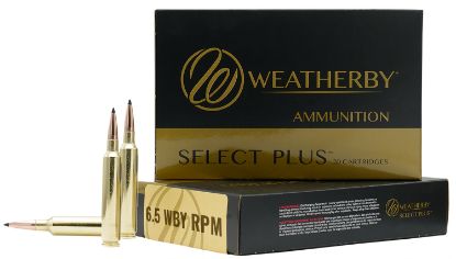 Picture of Weatherby B65rpm127lrx Select Plus 6.5 Wby Rpm 127 Gr Barnes Lrx Lead Free 20 Per Box/ 10 Case 