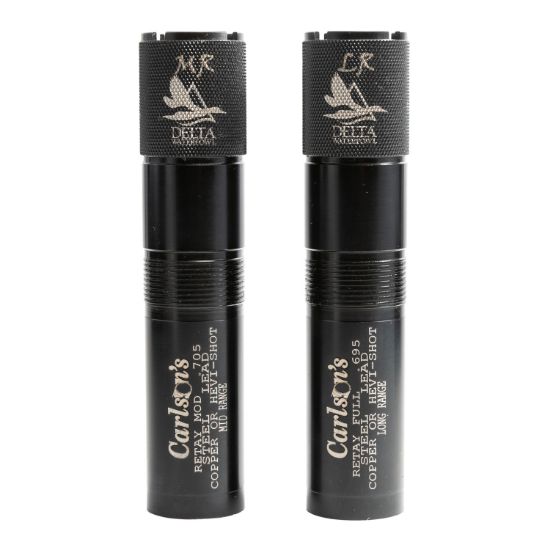 Picture of Carlson's Choke Tubes 07770 Delta Waterfowl 12 Gauge Mid-Range Long Range 17-4 Stainless Steel 