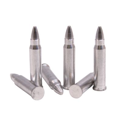 Picture of Carlson's Choke Tubes 00048 Snap Cap Spring Loaded Striking 17 Hmr Aluminum 6 Pack 