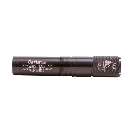 Picture of Carlson's Choke Tubes 07554 Delta Waterfowl Extended Choke 20 Gauge Mid-Range Extended 17-4 Stainless Steel 