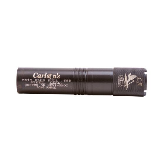 Picture of Carlson's Choke Tubes 07577 Delta Waterfowl Extended Choke 12 Gauge Long Range Extended 17-4 Stainless Steel 