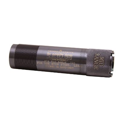 Picture of Carlson's Choke Tubes 09006 Black Cloud 12 Gauge Mid-Range Steel Titanium Coated 