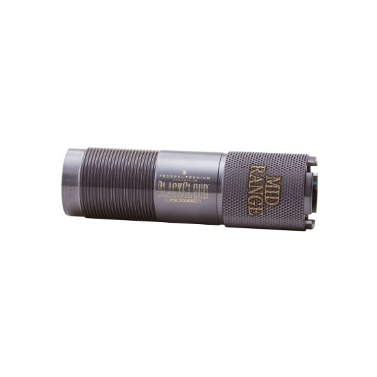 Picture of Carlson's Choke Tubes 09020 Black Cloud 20 Gauge Mid-Range Steel Titanium Coated 