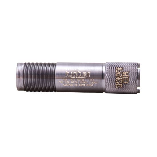 Picture of Carlson's Choke Tubes 09024 Black Cloud 20 Gauge Mid-Range Steel Titanium Coated 