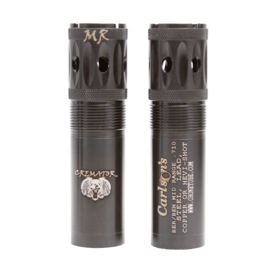 Picture of Carlson's Choke Tubes 11515 Cremator 12 Gauge Mid-Range Ported 17-4 Stainless Steel 