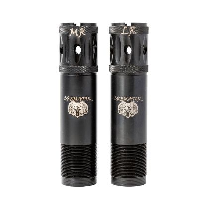 Picture of Carlson's Choke Tubes 11522 Cremator 12 Gauge Mid-Range Long Range Ported 17-4 Stainless Steel 