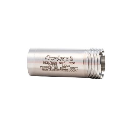 Picture of Carlson's Choke Tubes 16612 Replacement 12 Gauge Skeet Flush Stainless Steel 