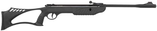 Picture of Umarex Ruger Air Guns 2244020 Explorer Youth Spring Piston 177 Pellet 1Rd Black Rec/Barrel Black All Weather Thumbhole Stock 