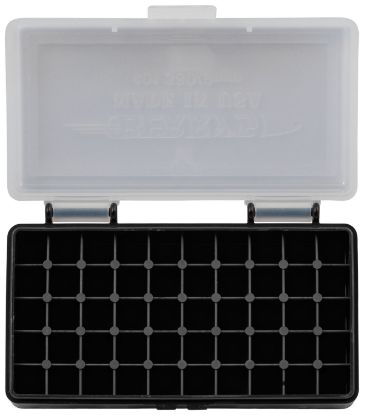 Picture of Berry's 71933 Ammo Box 380 Acp/9Mm Luger Clear/Black Polypropylene 50Rd 