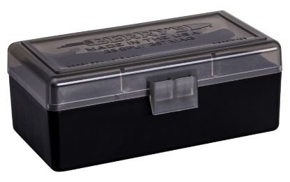 Picture of Berry's 92948 Ammo Box 38 Special/357 Mag Smoke/Black Polypropylene 50Rd 