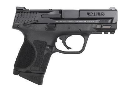 Picture of Smith & Wesson 12482 M&P M2.0 Sub-Compact 9Mm Luger 12+1, 3.60" Black Armornite Stainless Steel Barrel & Serrated Slide, Matte Black Polymer Frame W/Picatinny Rail 