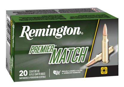 Picture of Remington Ammunition 27673 Premier Match 6.5 Prc 145 Gr Berger Open Tip Match 20 Per Box/ 10 Cs 