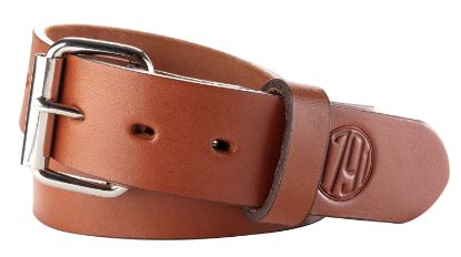Picture of 1791 Gunleather Blt013842cbra 01 Gun Belt Classic Brown Leather 38/42 1.50" Wide Buckle Closure 