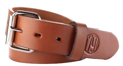 Picture of 1791 Gunleather Blt014246cbra 01 Gun Belt Classic Brown Leather 42/46 1.50" Wide Buckle Closure 