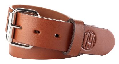 Picture of 1791 Gunleather Blt014650cbra 01 Gun Belt Classic Brown Leather 46/50 1.50" Wide Buckle Closure 