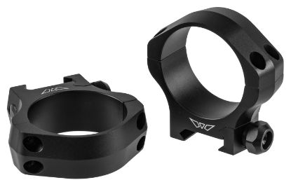 Picture of Warne 7250M Scope Rings Mountain Tech Matte Black 40Mm Low 0 Moa 