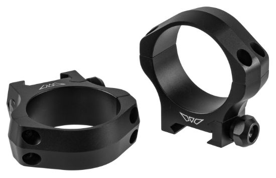 Picture of Warne 7250M Scope Rings Mountain Tech Matte Black 40Mm Low 0 Moa 