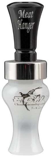 Picture of Echo Calls 79010 Meat Hanger Double Reed Mallard Sounds Attracts Ducks Black/Pearl Acrylic 