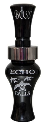 Picture of Echo Calls 80002 Boss Open Call Single Reed Mallard Sounds Attracts Ducks Black Acrylic 