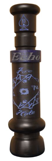 Picture of Echo Calls 90022 Ace In The Hole Single Reed Attracts Ducks/ Mallard Sounds Matte Black Acrylic 