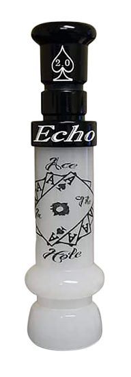 Picture of Echo Calls 90023 Ace In The Hole Open Call Single Reed Mallard Sounds Attracts Ducks Black/Pearl Acrylic 