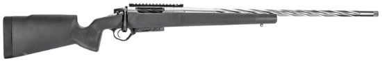 Picture of Seekins Precision 0011710063 Havak Pro Hunter Ph2 300 Prc Caliber With 3+1 Capacity, 26" Fluted Barrel, Stainless Steel Metal Finish & Black Synthetic Stock Right Hand (Full Size) 