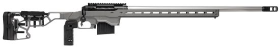 Picture of Savage Arms 57558 110 Elite Precision 6Mm Creedmoor 10+1 26" Matte Stainless, Matte Black Rec, Gray Cerakote Adjustable Mdt Acc Aluminum Chassis Stock (Mb Not Included) 