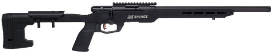 Picture of Savage Arms 70548 B22 Precision Bolt Action 22 Wmr Caliber With 10+1 Capacity, 18" Barrel, Matte Black Metal Finish & Adjustable Mdt Acc Aluminum Chassis Matte Black Stock Right Hand (Full Size) 