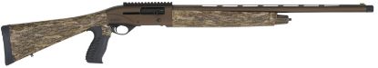 Picture of Tristar 24151 Viper G2 Turkey 12 Gauge 3" 5+1 24" Barrel, Bronze Cerakote Receiver, Mossy Oak Bottomland Fixed Pistol Grip Stock, Includes 4 Mobilchoke 