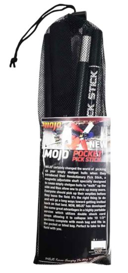 Picture of Mojo Outdoors Hw2491 Pocket Pick Stick Black Metal 