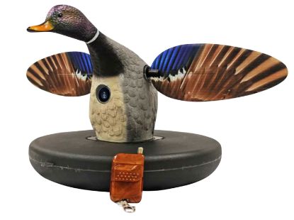 Picture of Mojo Outdoors Hw2494 Elite Series Drake Floater Mallard Species Multi Color Plastic Features Remote Control 
