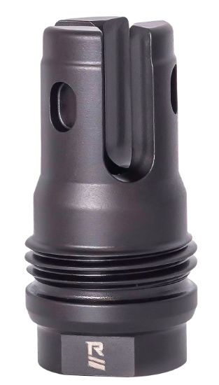 Picture of Rugged Suppressor Fh006 R3 Flash Mitigation System Black With 3/4"-24 Tpi Threads & 2.13" Oal For 7.62Mm Radiant762, Surge762, Razor762 & Micro30 Suppressors 