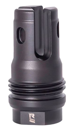 Picture of Rugged Suppressor Fh008 R3 Flash Mitigation Black With M15x1 Threads & 2.13" Oal For 7.62Mm Radiant762, Surge762, Razor762 & Micro30 Suppressors 