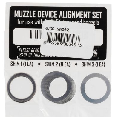 Picture of Rugged Suppressor Sa002 Shim Kit For 5/8"-24 Tpi 