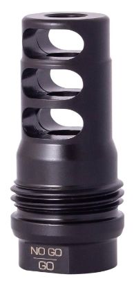 Picture of Rugged Suppressor Mb001 3 Port Brake Black With 5/8"-24 Tpi Threads & 2.16" Oal For Radiant762, Surge762, Razor762 & Micro30 Suppressors 
