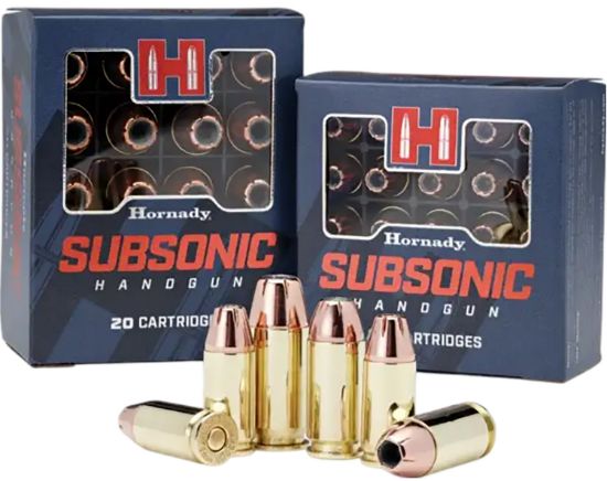 Picture of Hornady 90971 Subsonic Handgun 45 Acp 230 Gr Hornady Xtp Subsonic 20 Per Box/ 10 Case 