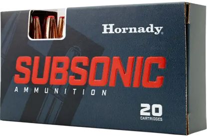 Picture of Hornady 82742 Subsonic Rifle 45-70 Gov 410 Gr Sub X 20 Per Box/ 10 Case 