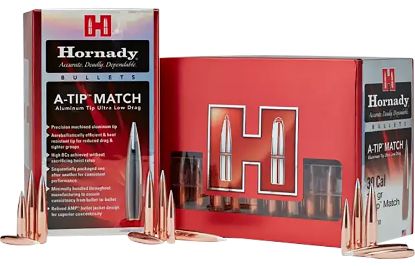 Picture of Hornady 2836 A-Tip Match 7Mm .284 166 Gr A Tip Match 100 Per Box/ 10 Case 