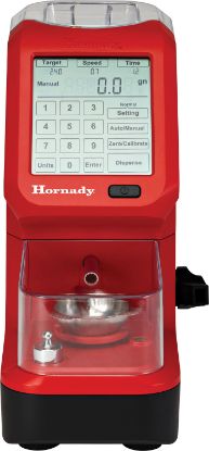 Picture of Hornady 050053 Auto Charge Pro Powder Measure Touchscreen Red 