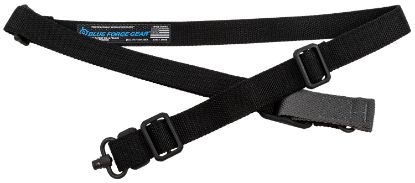 Picture of Blue Force Gear Vcas2to1pb125aabk Vickers 221 Sling Made Of Black Cordura With 54"-64" Oal, 1.25" W, One-Two Point Design & Push Button Swivel For Ar Platform 