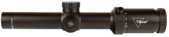 Picture of Trijicon 2900017 Credo Hx Satin Black 1-6X24mm 30Mm Tube Led Illuminated Green Bdc Hunter Holds W/Dot .308 Reticle 