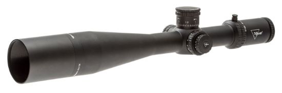 Picture of Trijicon 3000017 Tenmile Matte Black 5-50X56mm 34Mm Tube Led Illuminated Red/Green Mrad Center Dot W/Wind Holds Reticle 