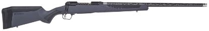 Picture of Savage Arms 57579 110 Ultralite 280 Ackley Improved 4+1 22" Carbon Fiber Wrapped Barrel, Black Melonite Rec, Gray Accustock With Accufit 