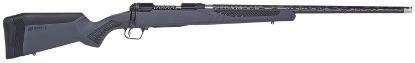 Picture of Savage Arms 57581 110 Ultralite 30-06 Springfield 4+1 22" Carbon Fiber Wrapped Barrel, Black Melonite Rec, Gray Accustock With Accufit 